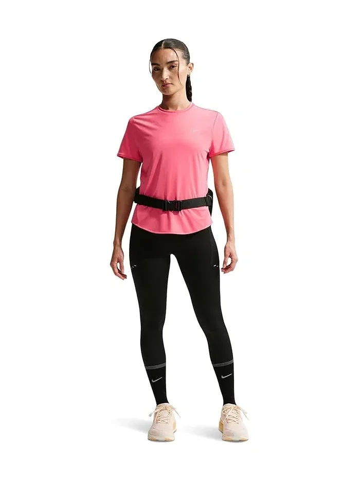Футболка беговая Swift Dri-FIT Nike — изображение 2 из 4, серебристый
