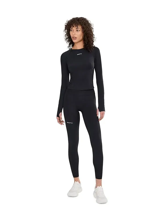 Футболка облегающая Hypervent Tight Long Sleeve Craft — изображение 2 из 5, черный