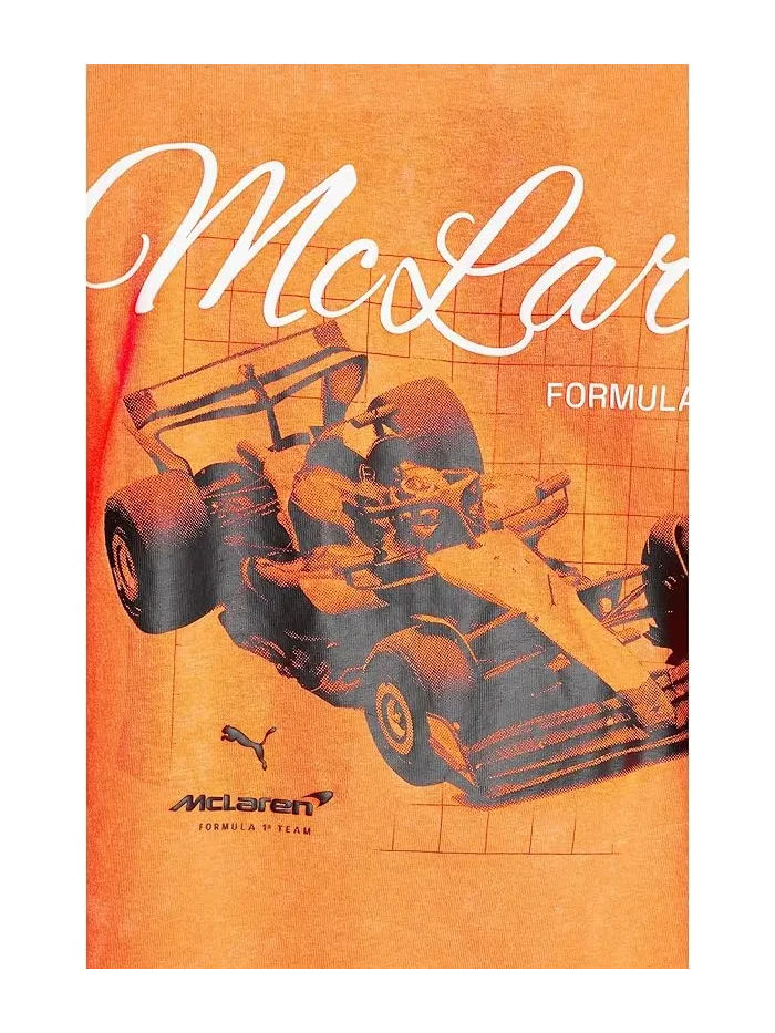 Футболка с графикой McLaren Racing Graphic T-Shirt 2.0 PUMA — изображение 5 из 5, синий/красный/белый
