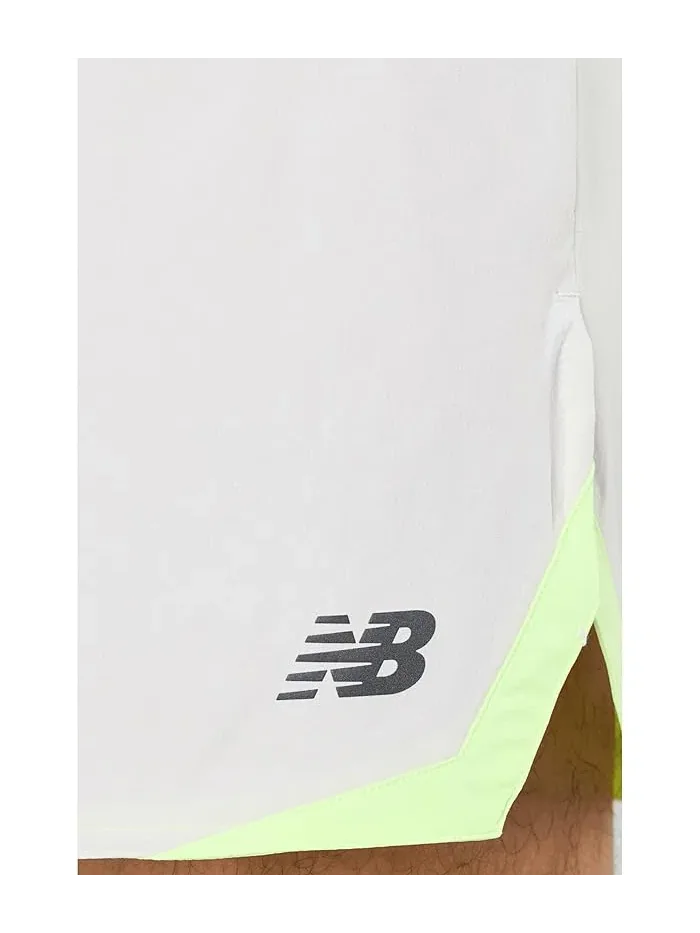 Шорты спортивные с карманом Run Essentials 5" New Balance — изображение 5 из 5, серый