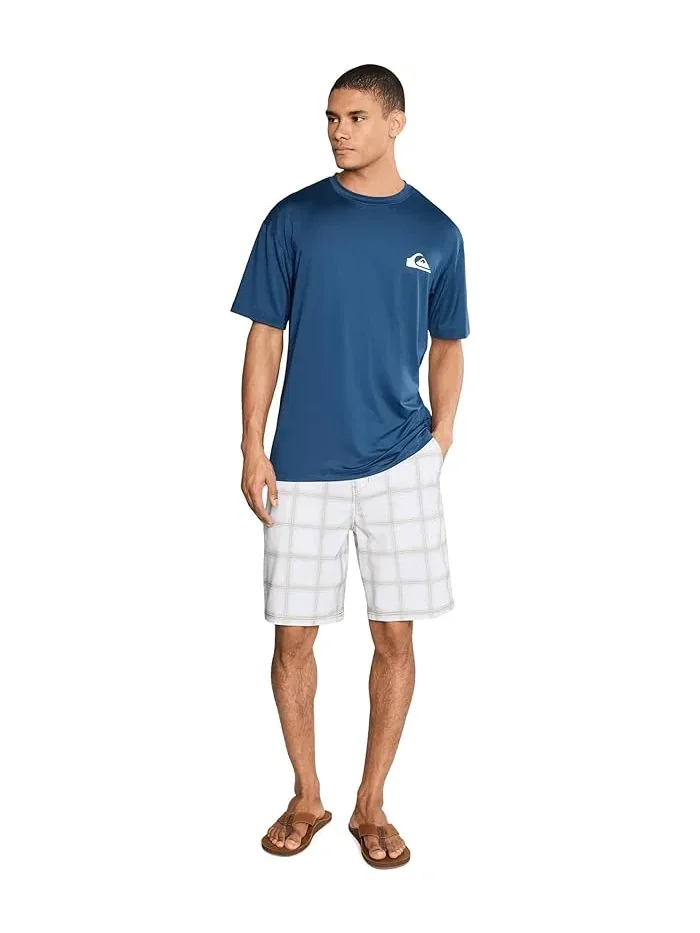 Футболка Everyday Short Sleeve Surf Tee Quiksilver — изображение 2 из 5, темный джинсовый синий