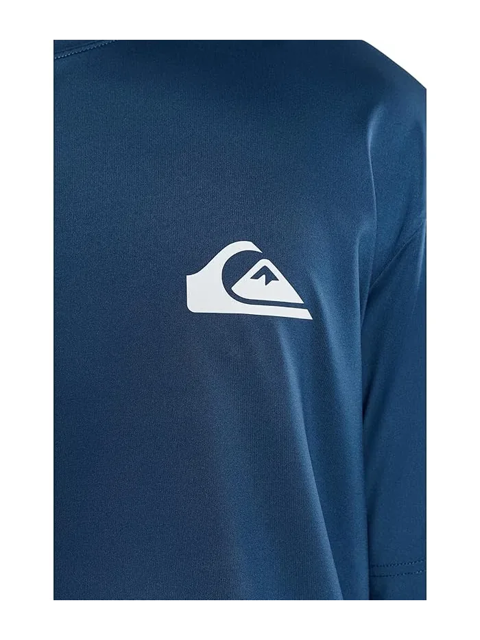 Футболка Everyday Short Sleeve Surf Tee Quiksilver — изображение 5 из 5, темный джинсовый синий