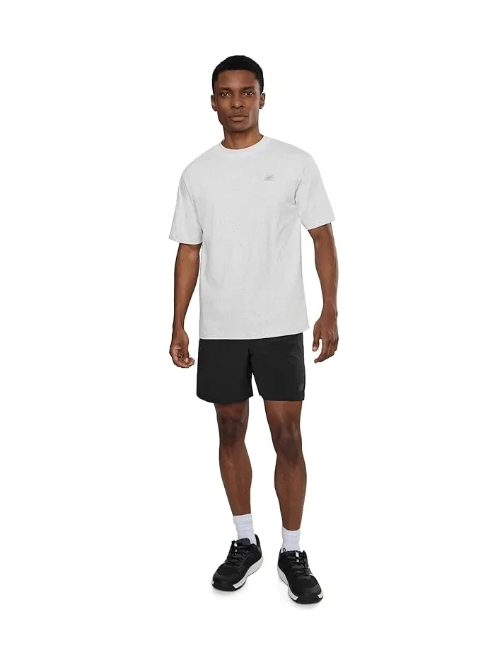 Шорты спортивные 7" Run Essentials New Balance — изображение 2 из 5, черный