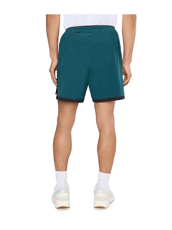 Шорты 7" Run Essentials New Balance — изображение 4 из 5, зеленый