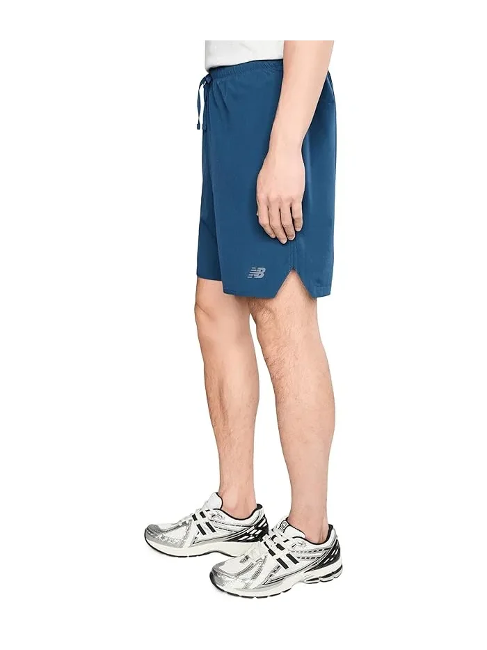 Шорты спортивные Run Essentials New Balance — изображение 3 из 5, темно-синий