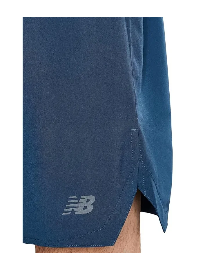 Шорты спортивные Run Essentials New Balance — изображение 5 из 5, темно-синий