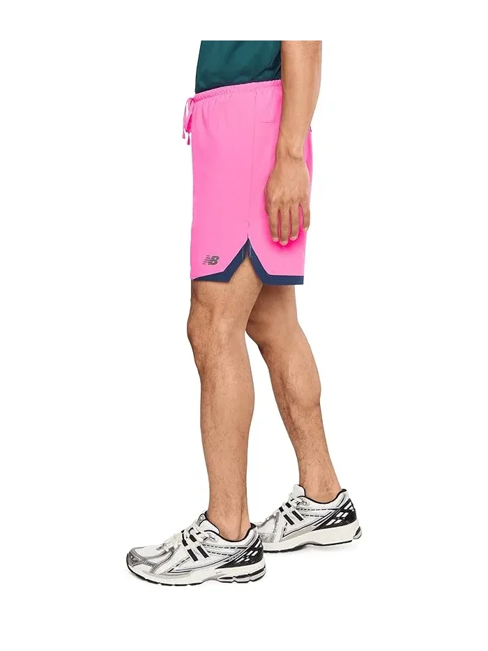 Шорты спортивные 7" Run Essentials New Balance — изображение 3 из 5, розовый
