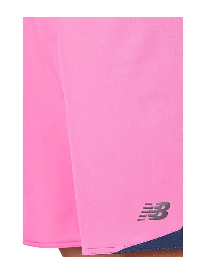 Шорты спортивные 7" Run Essentials New Balance — изображение 5 из 5, розовый