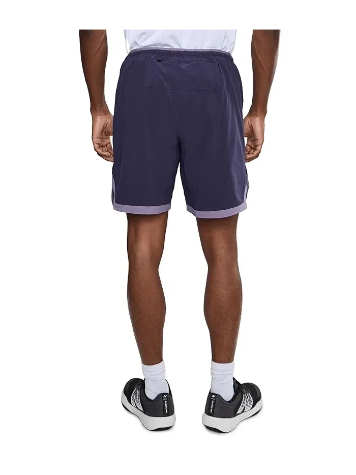 Шорты спортивные 7" Run Essentials New Balance — изображение 4 из 5, черничный