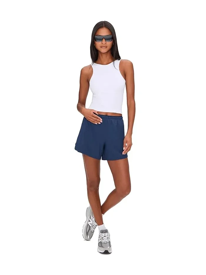 Шорты влагоотводящие RC Essentials New Balance — изображение 2 из 5, белый/белый