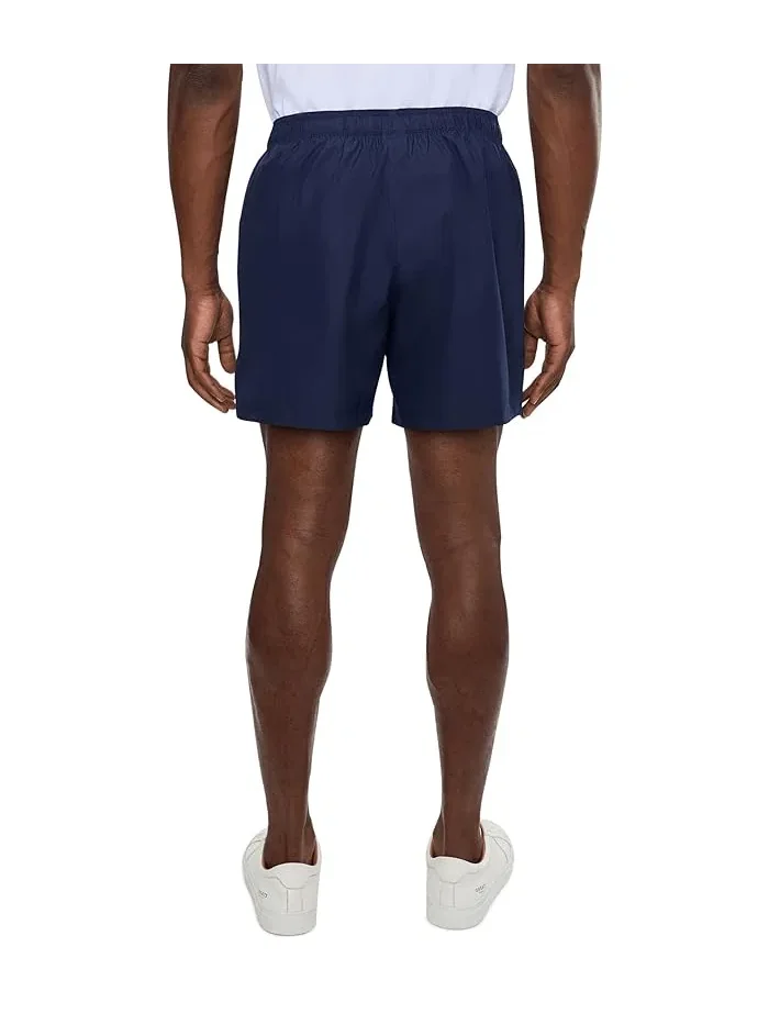 Шорты спортивные Tech Woven 5-inch Under Armour — изображение 4 из 5, темно-синий/белый
