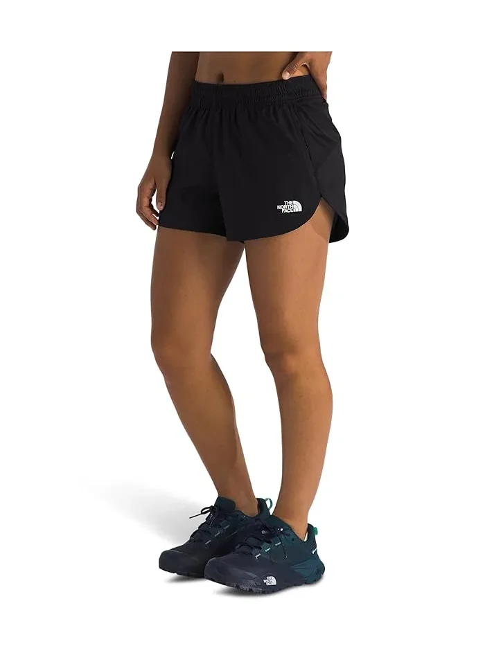 Шорты для тренировок Flex Woven Shorts 3" The North Face — изображение 3 из 5, черный