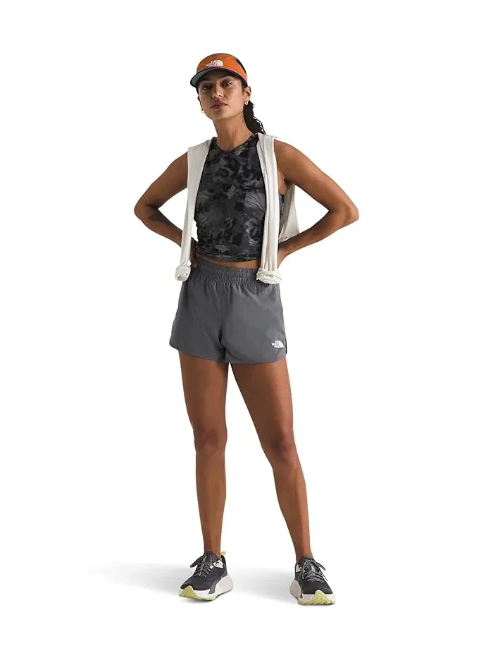 Шорты спортивные Flex Woven Shorts 3" The North Face — изображение 2 из 5, жемчужный