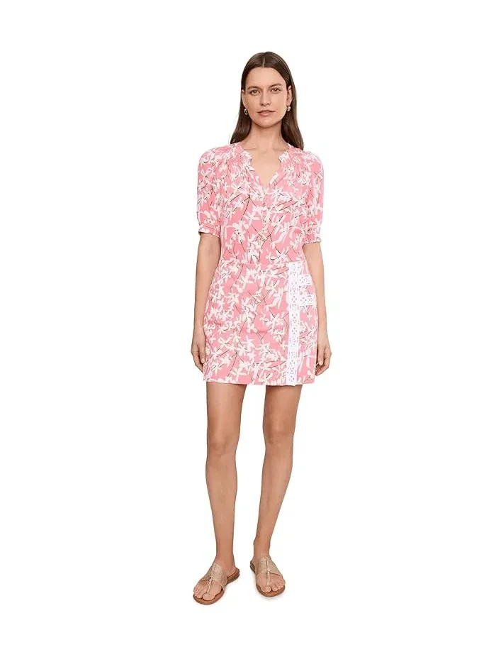 Юбка-шорты мини Daye Lilly Pulitzer — изображение 2 из 5, розовый