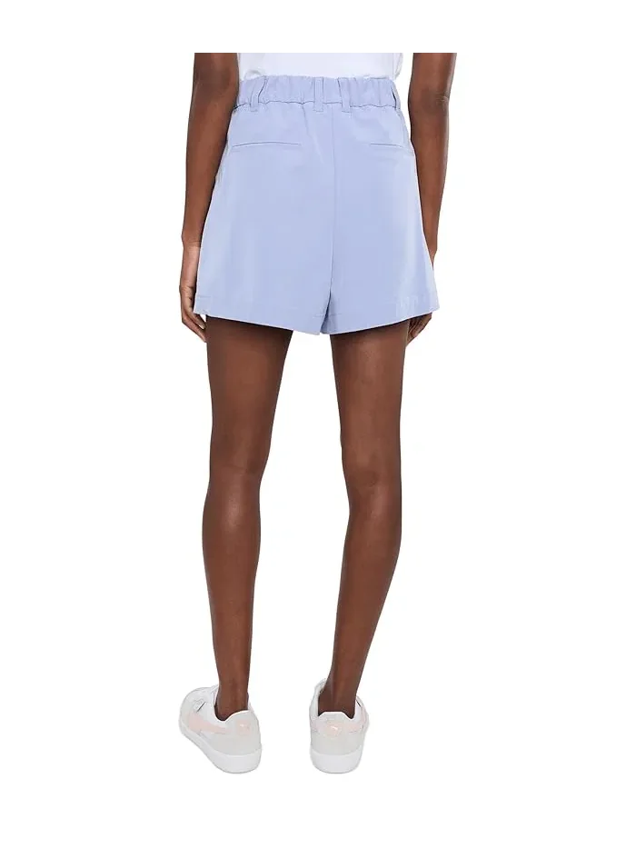 Шорты с защипами Tansy Woven Shorts Varley — изображение 4 из 5, экру