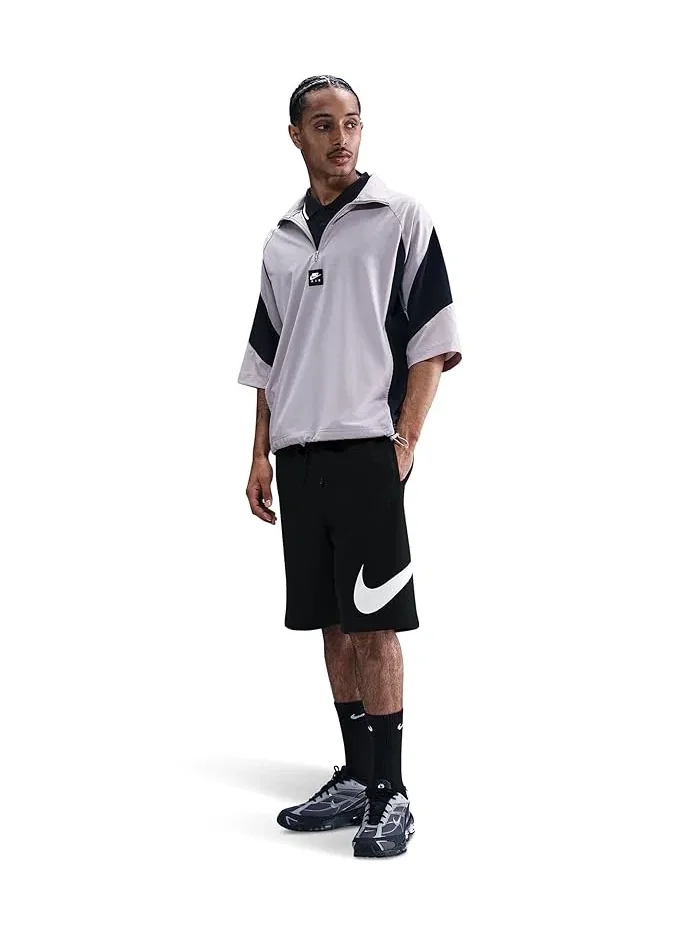 Шорты Nike Club Fleece — изображение 2 из 4, черный/черный/белый