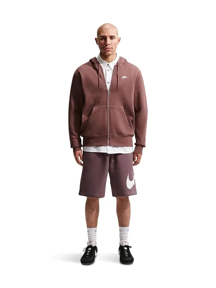 Шорты Nike Club Fleece — изображение 2 из 5, белый