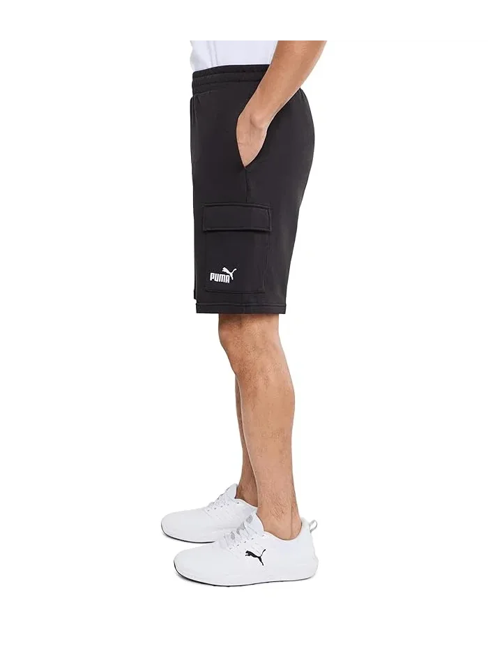 Шорты карго с логотипом Essentials PUMA — изображение 3 из 5, черный