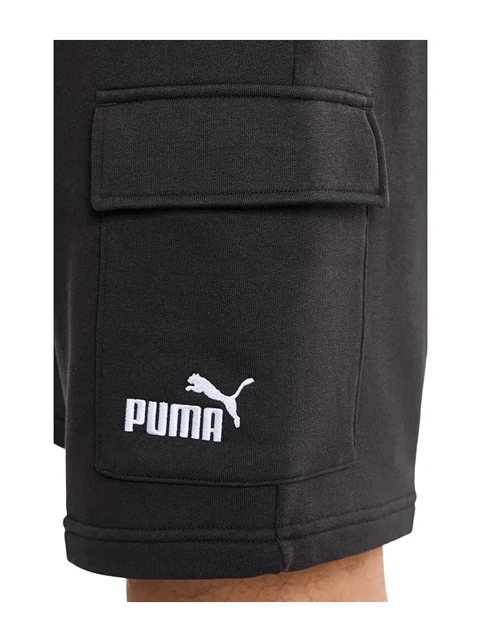 Шорты карго с логотипом Essentials PUMA — изображение 5 из 5, черный
