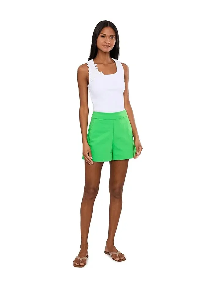 Шорты stretch Sarissa Lilly Pulitzer — изображение 2 из 5, зеленый