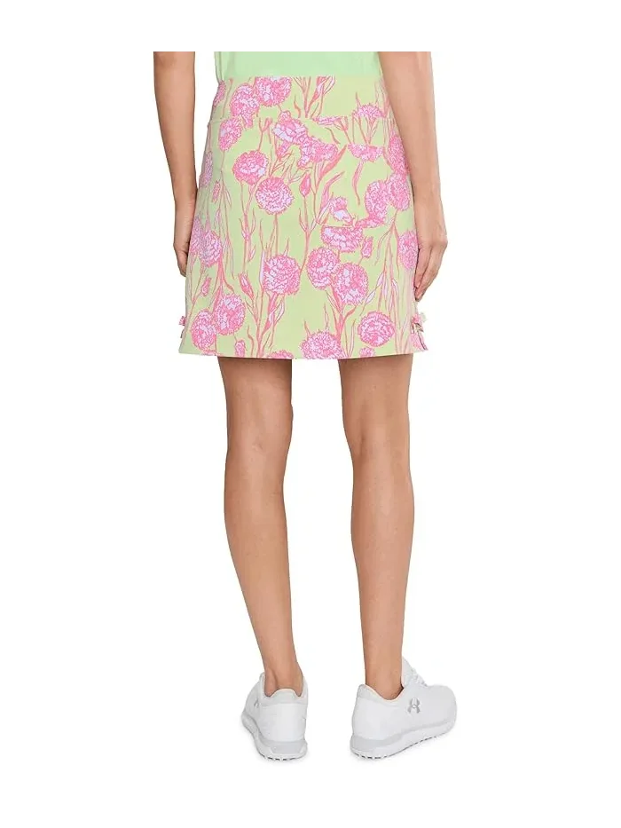 Юбка-шорты с бантом Monica Bow Lilly Pulitzer, Pistachio Macaron Alina Golf — изображение 4 из 5, зеленый