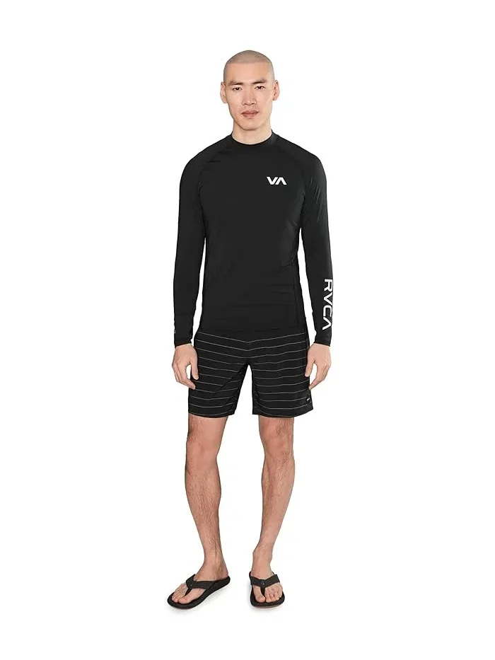 Шорты полоски Steady Stripe Trunk RVCA — изображение 2 из 5, черный