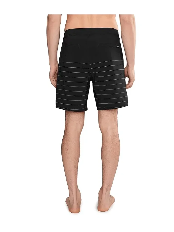 Шорты полоски Steady Stripe Trunk RVCA — изображение 4 из 5, черный