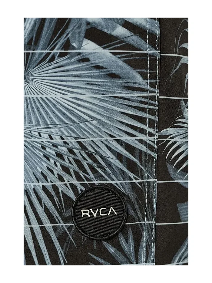 Шорты с принтом Steady Stripe RVCA — изображение 5 из 5, синий