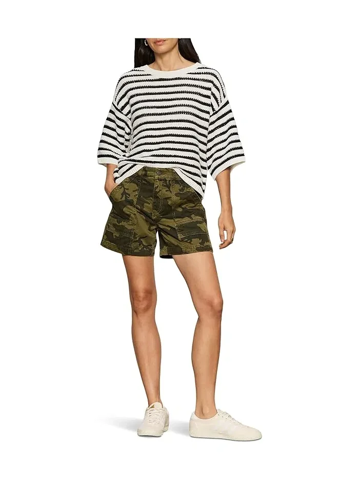Шорты утилитарные Boyfriend Utility Shorts Sanctuary, Rambler Camo — изображение 2 из 5, камуфляж