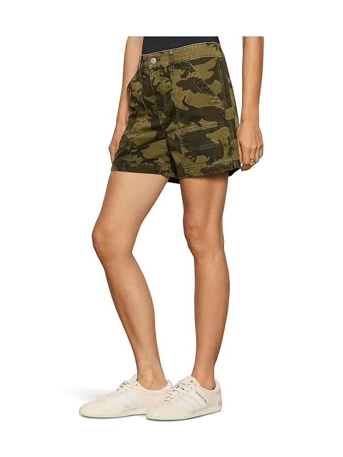 Шорты утилитарные Boyfriend Utility Shorts Sanctuary, Rambler Camo — изображение 3 из 5, камуфляж