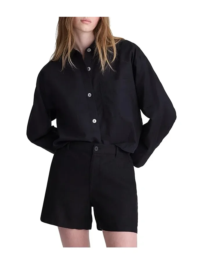 Шорты The Zoe из льна Madewell