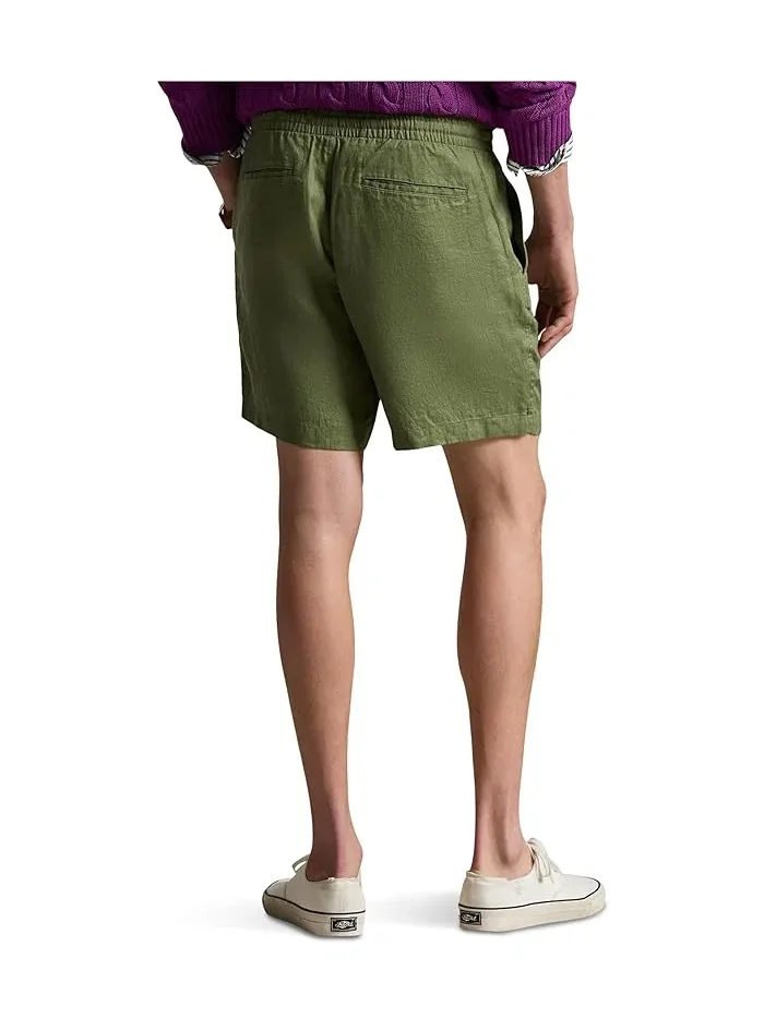 Шорты льняные Polo Prepster Polo Ralph Lauren — изображение 3 из 5, садовая тропинка