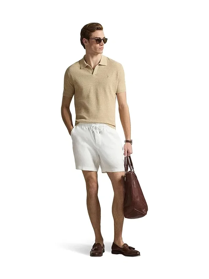 Шорты хлопковые Polo Prepster Polo Ralph Lauren — изображение 5 из 5, белый
