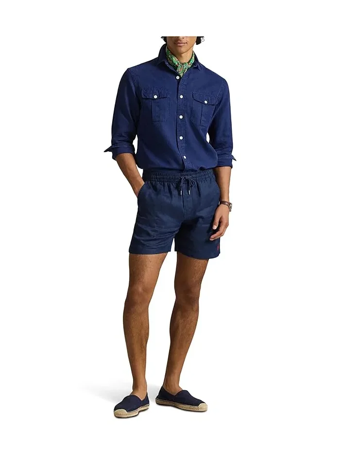 Шорты Polo Prepster 6 дюймов Polo Ralph Lauren — изображение 2 из 5, зеленый//синий