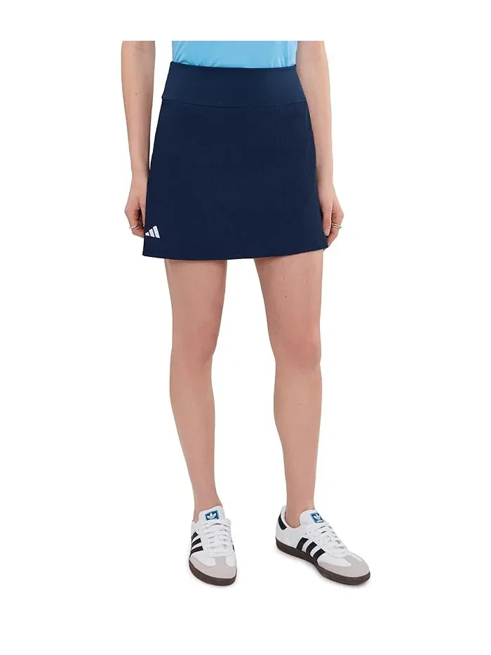 Юбка-шорты Performance Texture Adidas Golf — изображение 1 из 5, темно-синий