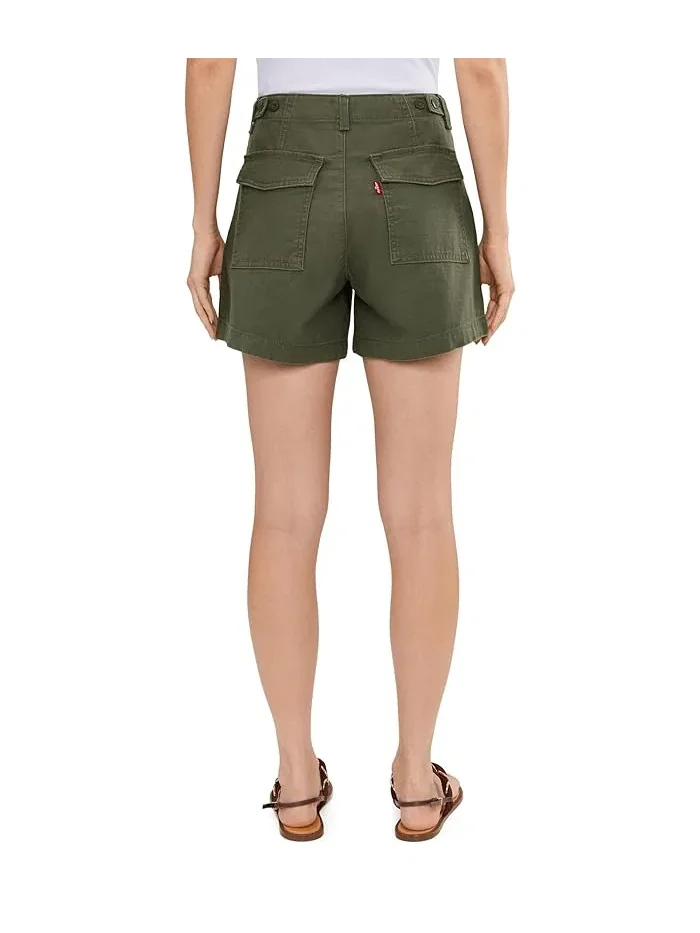 Шорты утилитарные Cinch Utility Levi's Womens — изображение 4 из 5, зеленый