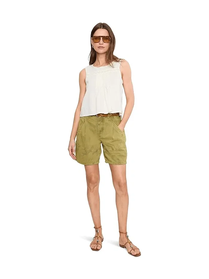 Шорты barrel-leg Wild Rebel Free People — изображение 2 из 5, черный/белый