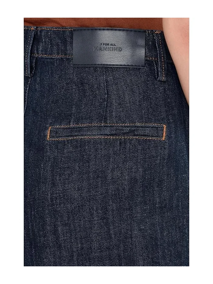 Шорты-брюки прямого кроя Trouser Shorts 7 For All Mankind — изображение 5 из 5, цветение