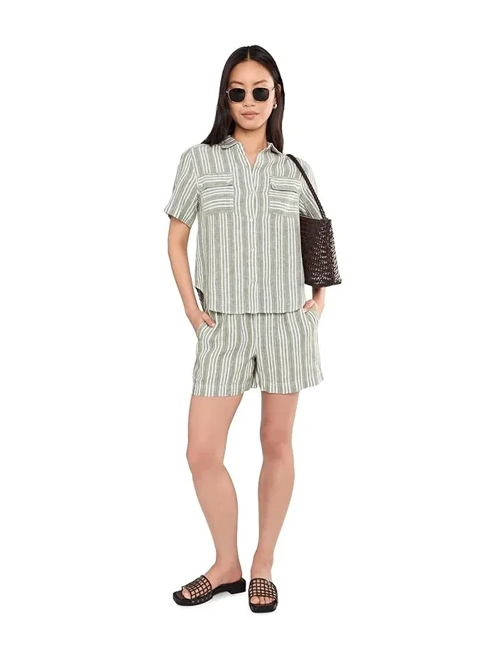Шорты полосатые Tommy Bahama — изображение 2 из 5, глиняный
