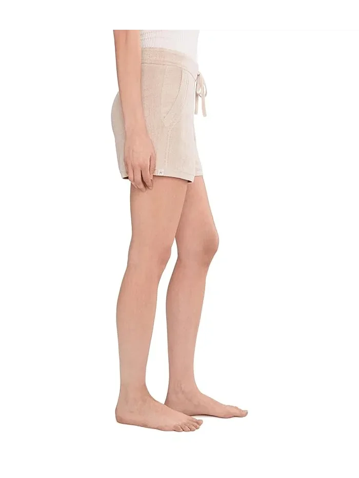 Шорты CozyChic Ultra Lite Rope Stripe Barefoot Dreams — изображение 3 из 5, серый