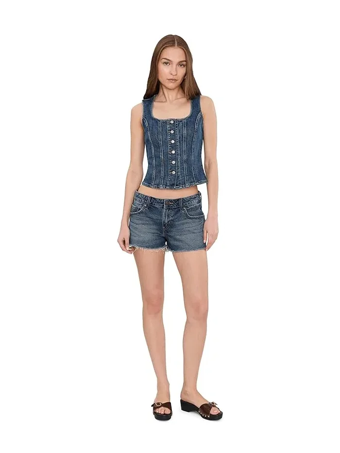 Шорты джинсовые Low Shorts Levi's Premium, Free Lunch — изображение 2 из 5, мульти