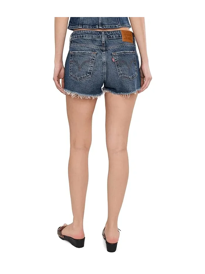 Шорты джинсовые Low Shorts Levi's Premium, Free Lunch — изображение 4 из 5, мульти