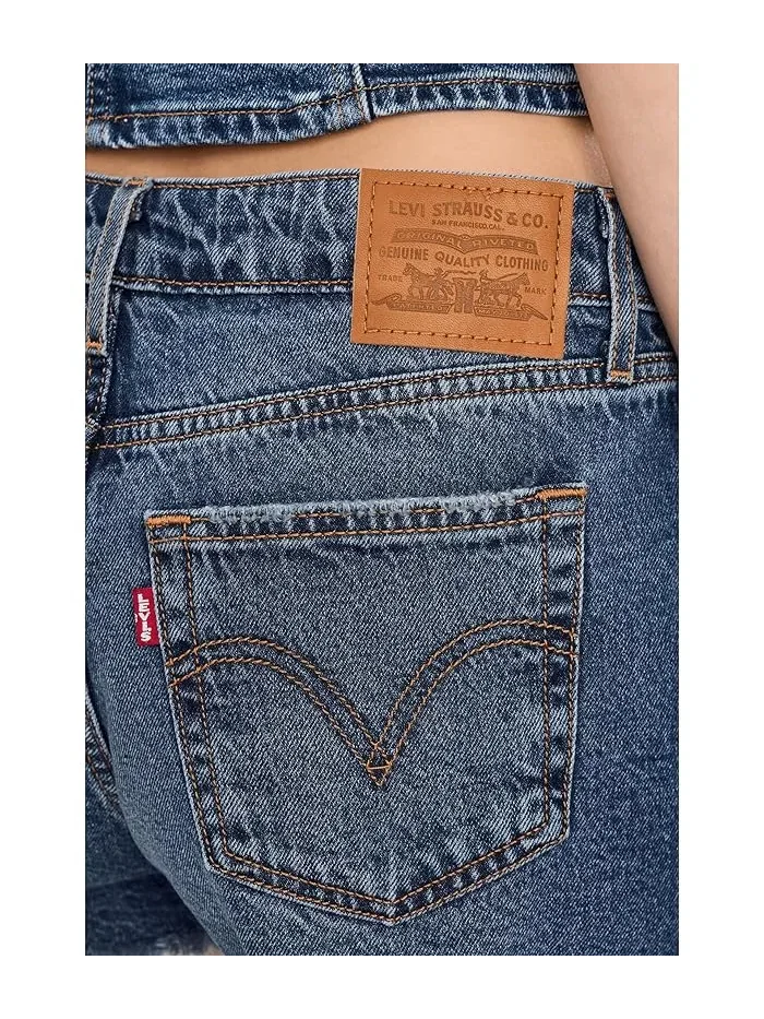 Шорты джинсовые Low Shorts Levi's Premium, Free Lunch — изображение 5 из 5, мульти