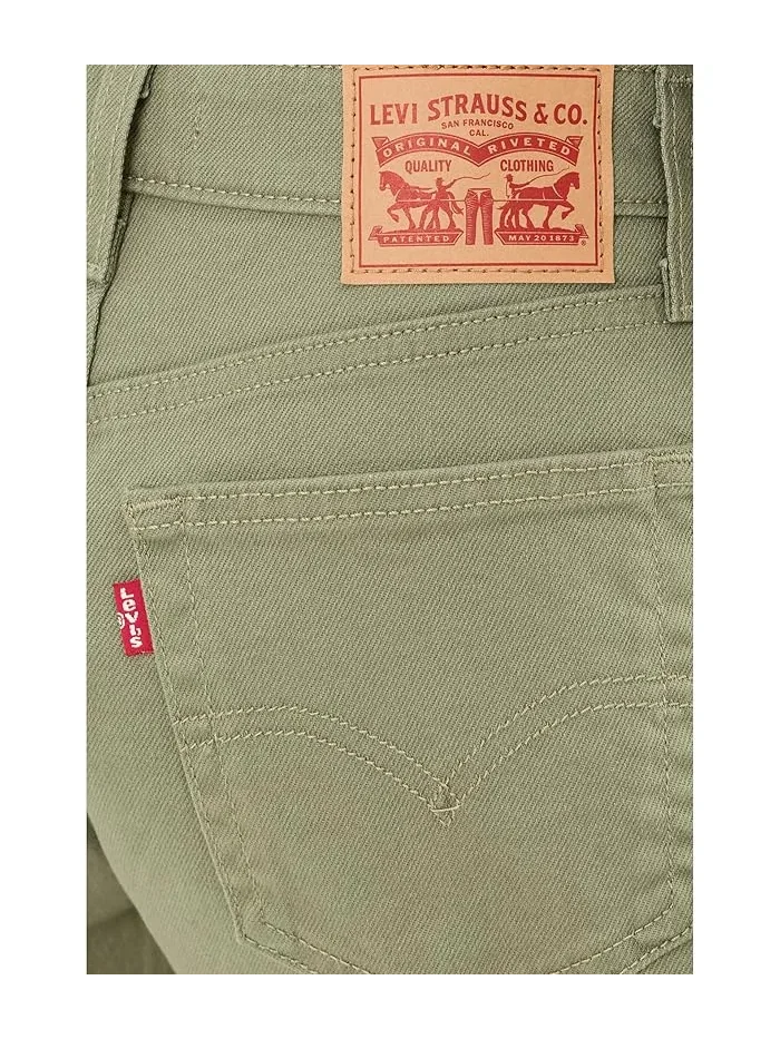 Шорты A-Line Levi's Womens — изображение 5 из 5, глубокий зеленый