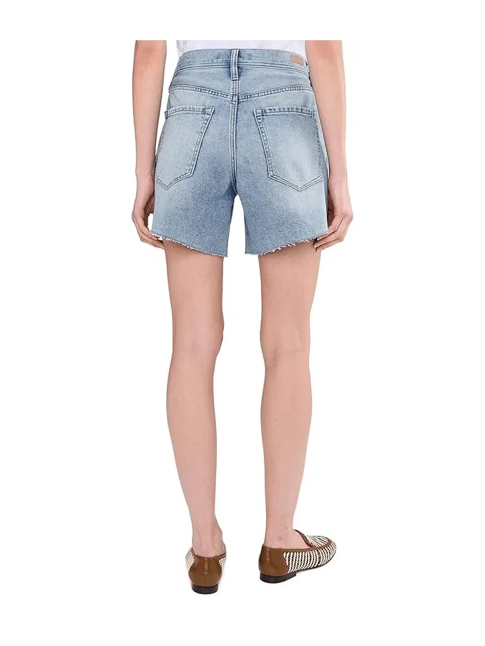 Шорты джинсовые High-Rise Vintage Cutoff Liverpool Los Angeles — изображение 4 из 5, манхэттенский
