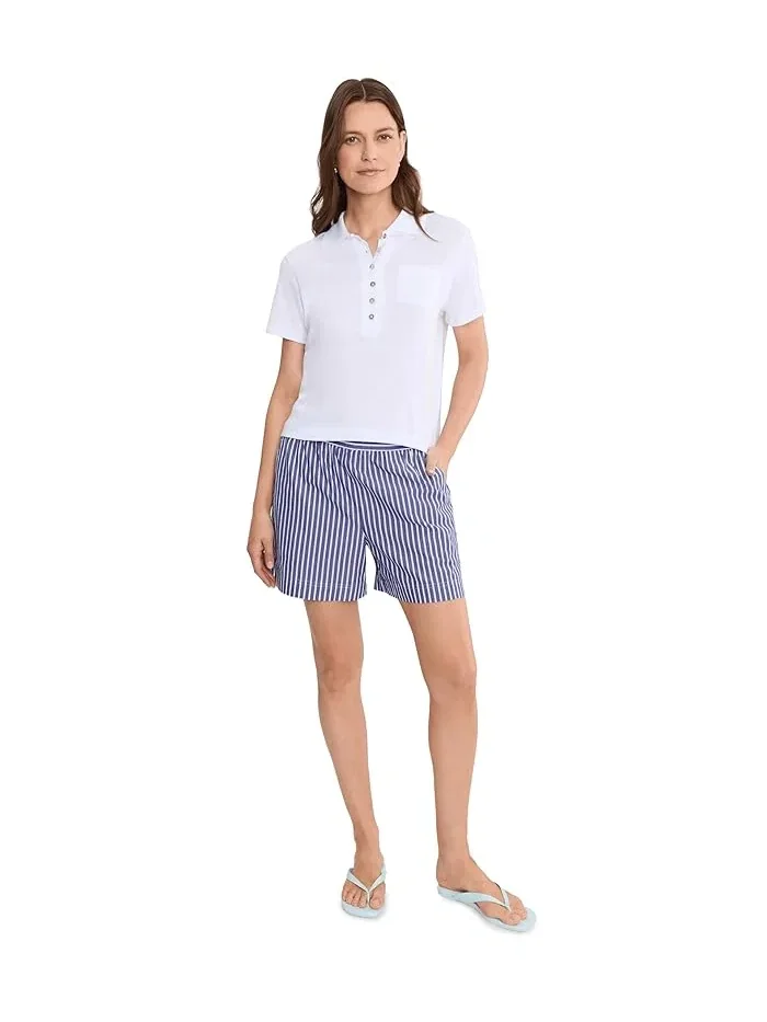 Шорты поло Tommy Bahama Sunlit Stripe Poplin 5-inch — изображение 2 из 5, синий