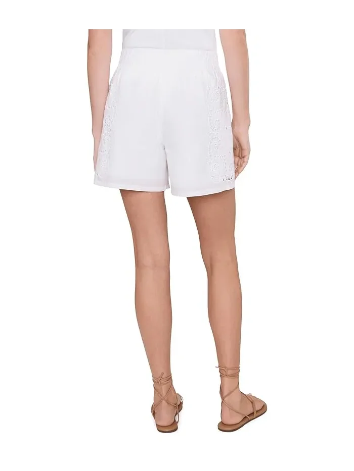 Шорты с вышивкой Kilah Eyelet Lilly Pulitzer — изображение 4 из 5, белый