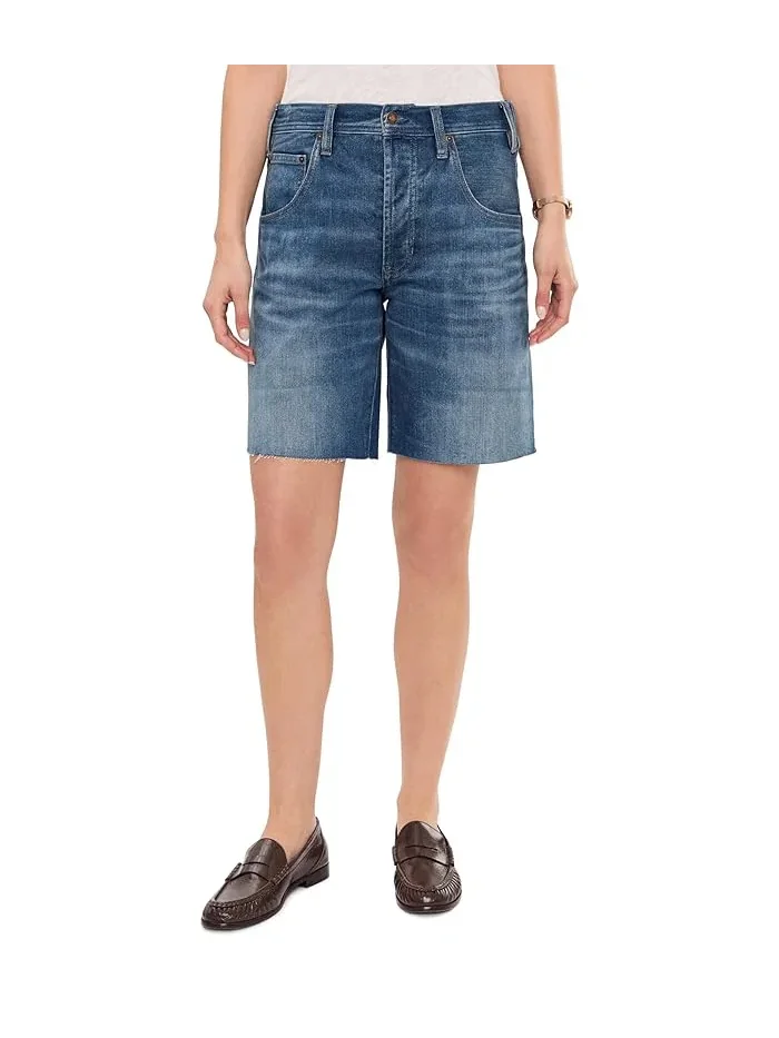 Шорты джинсовые миди Vintage Mid-Rise Cutoff Liverpool Los Angeles, Isla Vista