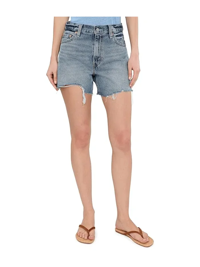 Шорты высокие Ribcage Short Zip Levi's Premium, Blow My Mind