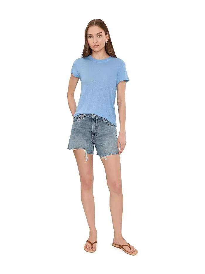 Шорты высокие Ribcage Short Zip Levi's Premium, Blow My Mind — изображение 2 из 5, мульти